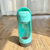 HKM-982867 Portable Pet Travel Cup - 300ml Water Dispenser for Dogs and Cats - Pink, Blue, Green, Apricot