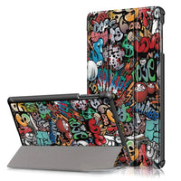 HKM-982931 Leather Flip Tri-fold Tablet Protective Cover for Samsung Tablets - Various Styles Available