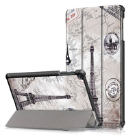HKM-982931 Leather Flip Tri-fold Tablet Protective Cover for Samsung Tablets - Various Styles Available