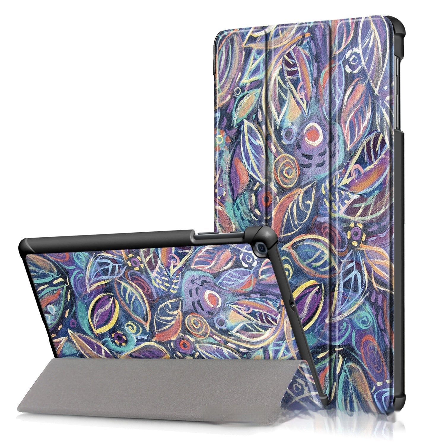 HKM-982931 Leather Flip Tri-fold Tablet Protective Cover for Samsung Tablets - Various Styles Available