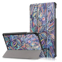 HKM-982931 Leather Flip Tri-fold Tablet Protective Cover for Samsung Tablets - Various Styles Available