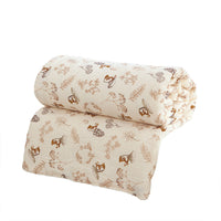 HKM-982995 Pure Cotton Cartoon Design Baby Summer Blanket - Available in Two Sizes (120x150, 150x200)