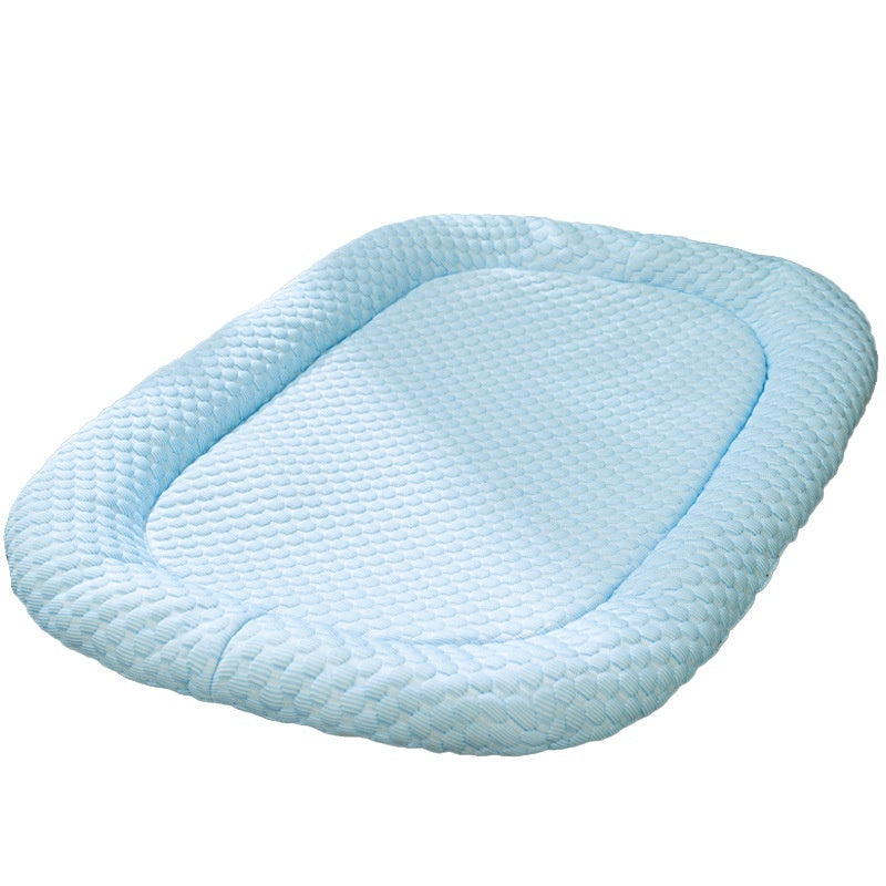 HKM-983123 Cooling Dog Mat - 3D Breathable Ice Pad for Small to Extra-Large Dogs, Various Colors Available