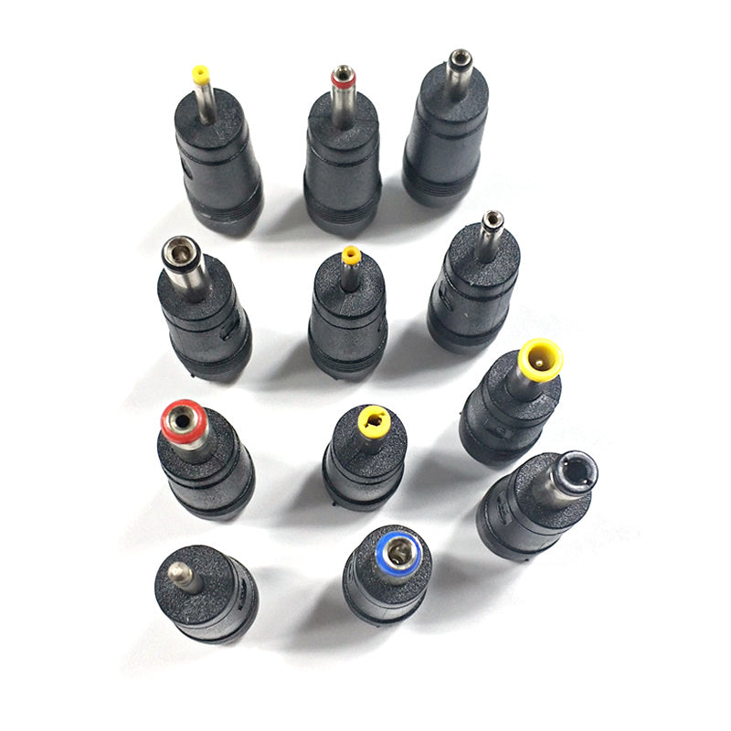 HKM-983187 Universal 30-Piece DC Power Adapter for Notebooks – Input AC 100V-240V, 24V Output, Male Plug