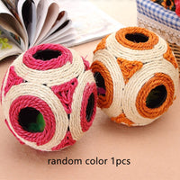 HKM-983443 Cat Supplies Kitty Toy Sisal Ball