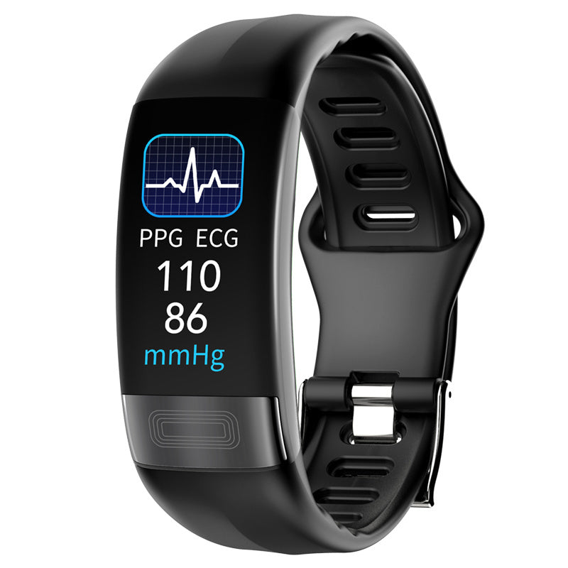 HKM-983507 Smart Health Bracelet with ECG, Heart Rate, Blood Pressure, Blood Oxygen Monitoring, Waterproof Design, Sleep and Activity Tracker