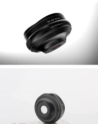 HKM-983571 5K Wide-Angle Macro Lens - 0.45x Wide-Angle, 15x Macro with Optical Glass