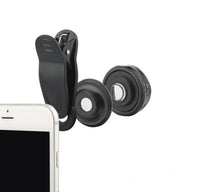HKM-983571 5K Wide-Angle Macro Lens - 0.45x Wide-Angle, 15x Macro with Optical Glass