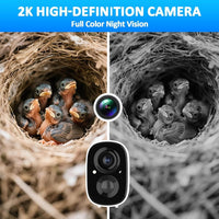 HKM-983763 Smart Bird House with 4MP Camera and Solar Power, Live Nesting Watch, AI Bird Behavior Detection, DIY Gift