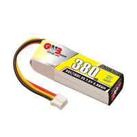HKM-984019 GNB High Energy 380mAh 2S 76V 90C HV Lithium Polymer Battery for Racing Mosquito Car