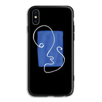 HKM-984083 Abstract Simple Design Phone Case Compatible with iPhone 6/6s/7/8/X/XS/XR/11/12 Pro Models