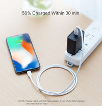 HKM-984531 Ultra-Fast USB-C to Lightning Charging Cable for Quick Data Transfer