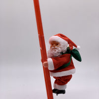 HKM-984595 Electric Santa Claus Ladder Climber - Holiday Decoration Doll, 20x9x12.5CM, 335g