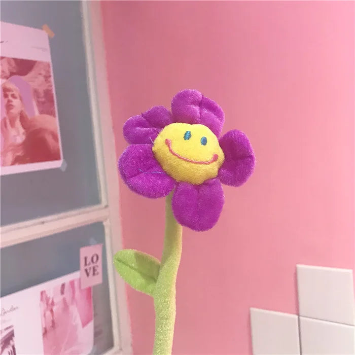 KTX-984979 Sunflower Plush Toys for Kids - Soft Stuffed Doll, Plant Simulation, Ideal Valentine's Day Gift