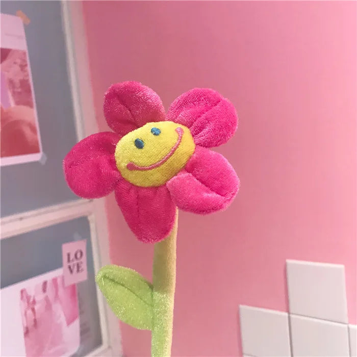 KTX-984979 Sunflower Plush Toys for Kids - Soft Stuffed Doll, Plant Simulation, Ideal Valentine's Day Gift