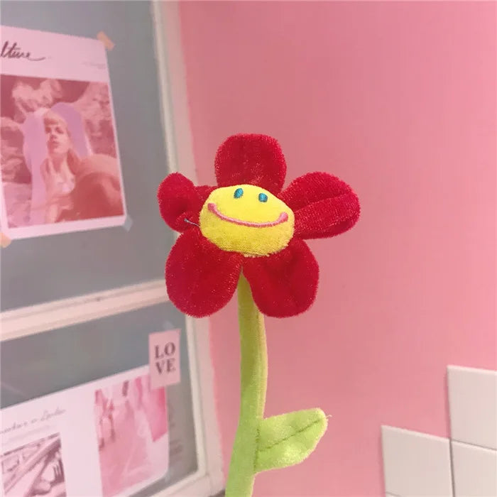 KTX-984979 Sunflower Plush Toys for Kids - Soft Stuffed Doll, Plant Simulation, Ideal Valentine's Day Gift