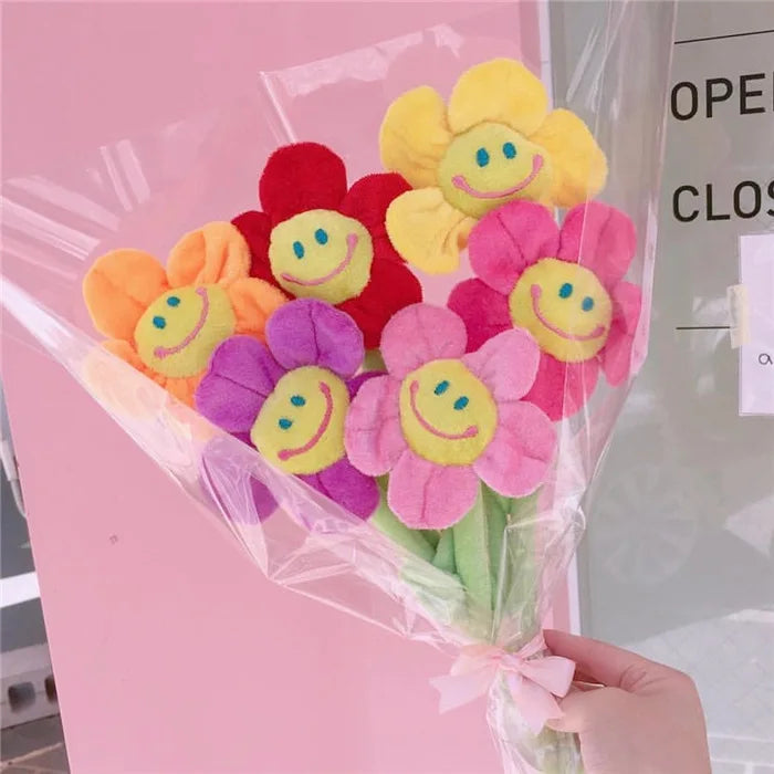 KTX-984979 Sunflower Plush Toys for Kids - Soft Stuffed Doll, Plant Simulation, Ideal Valentine's Day Gift