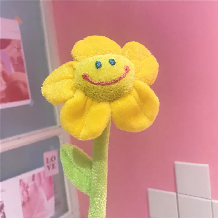 KTX-984979 Sunflower Plush Toys for Kids - Soft Stuffed Doll, Plant Simulation, Ideal Valentine's Day Gift