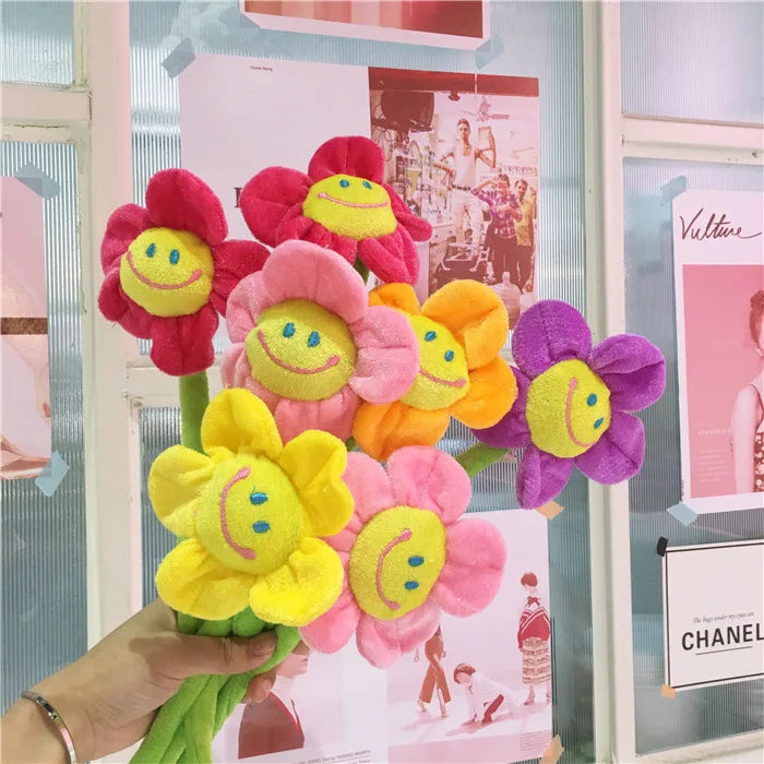 KTX-984979 Sunflower Plush Toys for Kids - Soft Stuffed Doll, Plant Simulation, Ideal Valentine's Day Gift