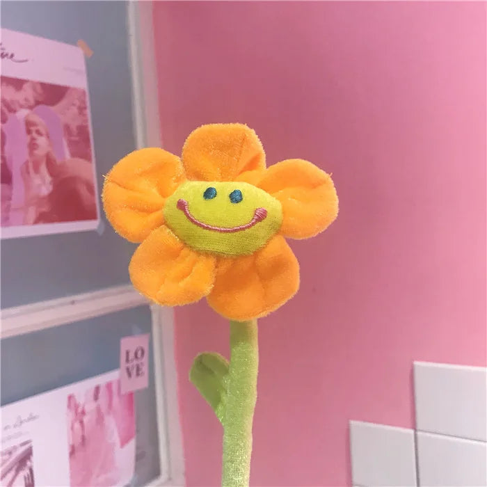 KTX-984979 Sunflower Plush Toys for Kids - Soft Stuffed Doll, Plant Simulation, Ideal Valentine's Day Gift