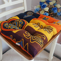 HKM-985043 Southeast Asian Ethnic Style Cotton and Linen Chair Cushion in Various Patterns and Sizes