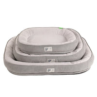 HKM-985427 Cool Nest for Small Dogs – All-Season Cloth Pet Bed in Gray, Green, Khaki (Multiple Sizes Available)