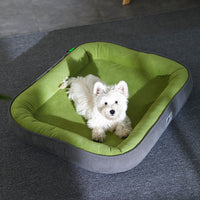 HKM-985427 Cool Nest for Small Dogs – All-Season Cloth Pet Bed in Gray, Green, Khaki (Multiple Sizes Available)