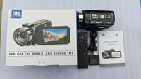 HKM-985491 8K HD Digital Camera with Touch Screen and WiFi Connectivity