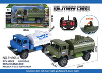 HKM-985555 4CH Electric Military RC Truck for Kids - Off-road Remote Control Vehicle, 12x25x13CM, Indoor & Outdoor Use