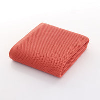 HKM-985555 All-Cotton Jacquard Bath and Beach Towel - Breathable & Quick-Dry in Beige, Red, Light Gray, Brown
