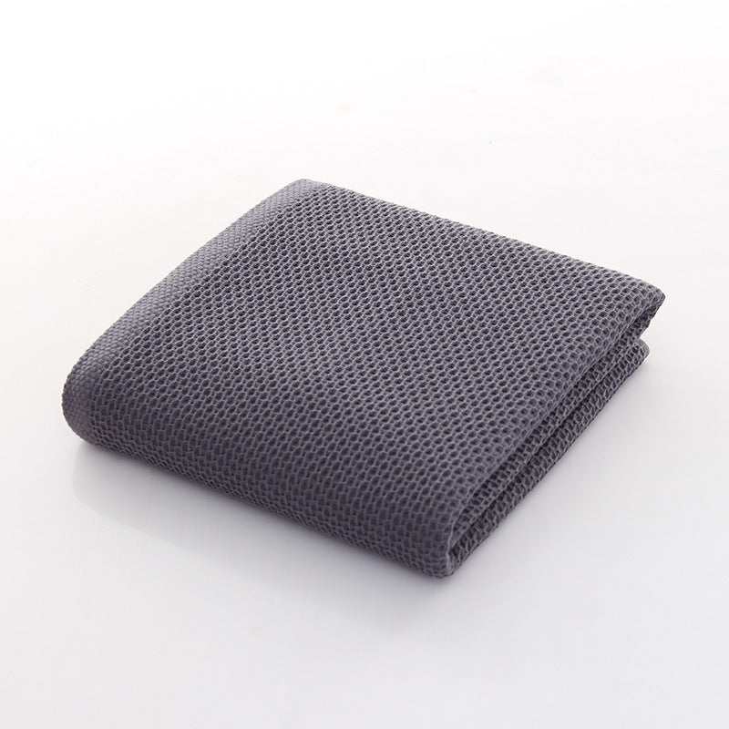 KTX-985555 All-Cotton Jacquard Bath and Beach Towel - Breathable & Quick-Dry in Beige, Red, Light Gray, Brown