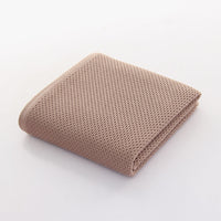 HKM-985555 All-Cotton Jacquard Bath and Beach Towel - Breathable & Quick-Dry in Beige, Red, Light Gray, Brown