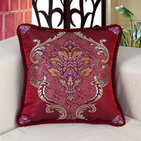 HKM-985683 European Style Plush Living Room Square Cushion Cover - 50x50cm