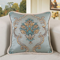 HKM-985683 European Style Plush Living Room Square Cushion Cover - 50x50cm