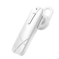HKM-985811 In-Ear Bluetooth 5.0 Headset with Call Function and Voice Control - Mono Design, Available in White and Black