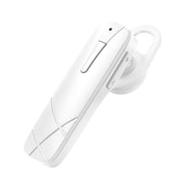 HKM-985811 In-Ear Bluetooth 5.0 Headset with Call Function and Voice Control - Mono Design, Available in White and Black