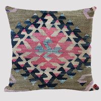 HKM-986195 Abstract Painting Modern Minimalist Bohemian Cushion Cover, 45x45cm Polyester Pillowcase