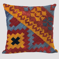 HKM-986195 Abstract Painting Modern Minimalist Bohemian Cushion Cover, 45x45cm Polyester Pillowcase