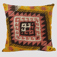 HKM-986195 Abstract Painting Modern Minimalist Bohemian Cushion Cover, 45x45cm Polyester Pillowcase