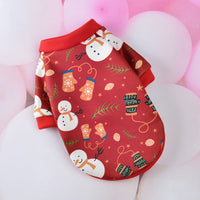 HKM-986323 Warm Padded Pet Sweater for Autumn and Winter - Mesh Vest in Various Sizes