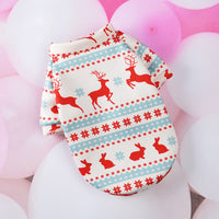 HKM-986323 Warm Padded Pet Sweater for Autumn and Winter - Mesh Vest in Various Sizes