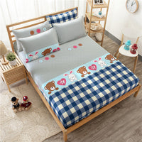 HKM-986451 Pure Cotton Printed Mattress Cover - Soft and Breathable Bedding Essential