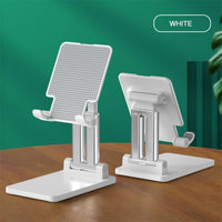 HKM-986515 Adjustable Dual-Rod Lazy Bracket for Phablet Devices - Black & White Options