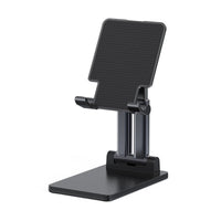HKM-986515 Adjustable Dual-Rod Lazy Bracket for Phablet Devices - Black & White Options