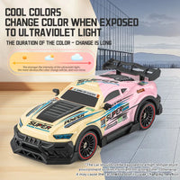 HKM-986707 Color-Changing Remote Control Racing Car with Lights and APP Control, 1/20 Scale, Indoor-Outdoor Use