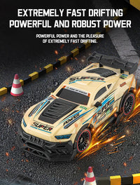 HKM-986707 Color-Changing Remote Control Racing Car with Lights and APP Control, 1/20 Scale, Indoor-Outdoor Use