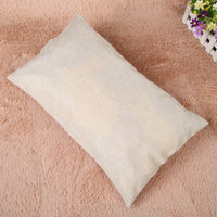 HKM-986835 Linen Cotton Pillowcase Cushion Cover - 50x30 cm Waist Pillowcase