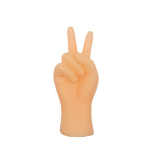 HKM-986899 Pet Cat Touching Finger Massage Toy Funny Little Trick Small Hand Model Funny Artifact Cat Finger Stall