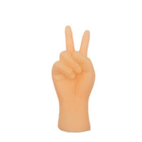HKM-986899 Pet Cat Touching Finger Massage Toy Funny Little Trick Small Hand Model Funny Artifact Cat Finger Stall