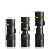 HKM-986963 High-Powered Monocular Telescope with 10-300x Magnification for Versatile Use
